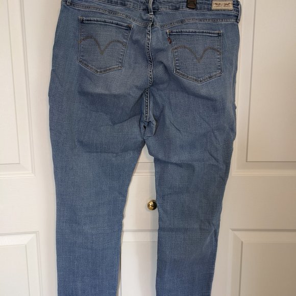 LEVI'S Mid Rise Skinny Plus Size 20W - Picture 3 of 8